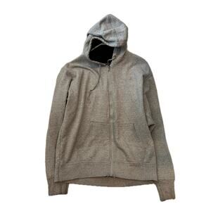 Champion Zip Up Gray Hoodie Mens Large